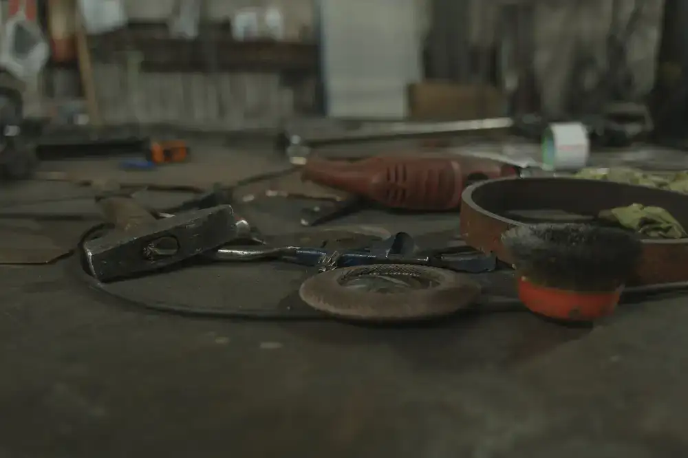 Collection of professional hand tools